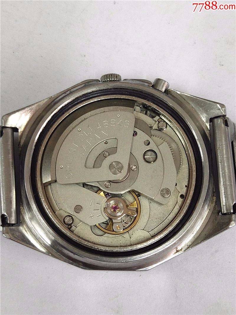 双狮全自动双日历男机械表机芯46943