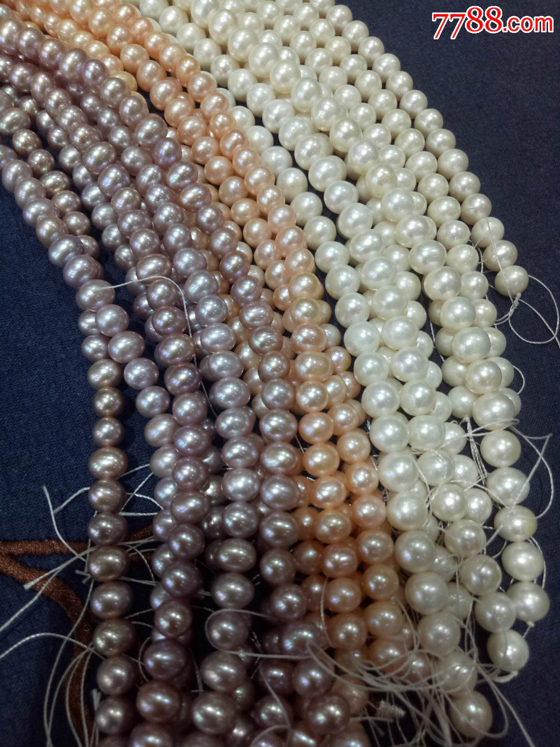 珍珠串天然配饰颜色漂亮淡水珍珠海水珍珠