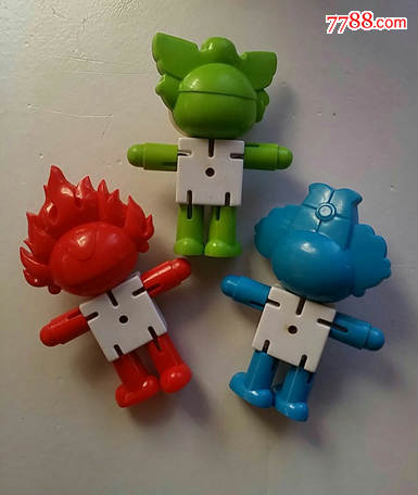 2008年奥运会变形福娃3个
