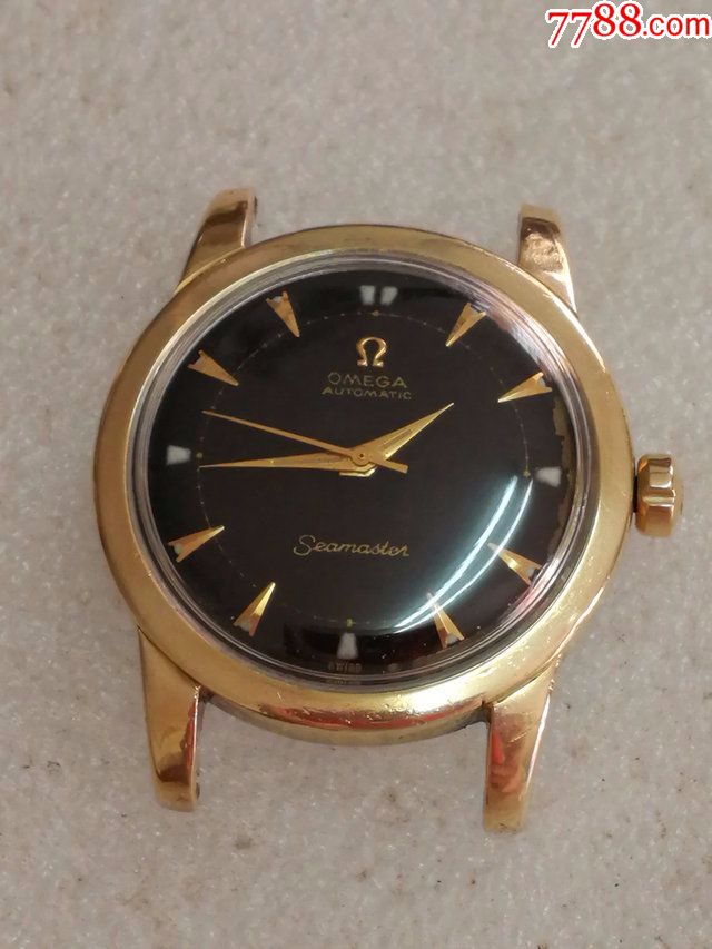 欧米茄omega,男士机械全自动,40-50年代351,半包金材质