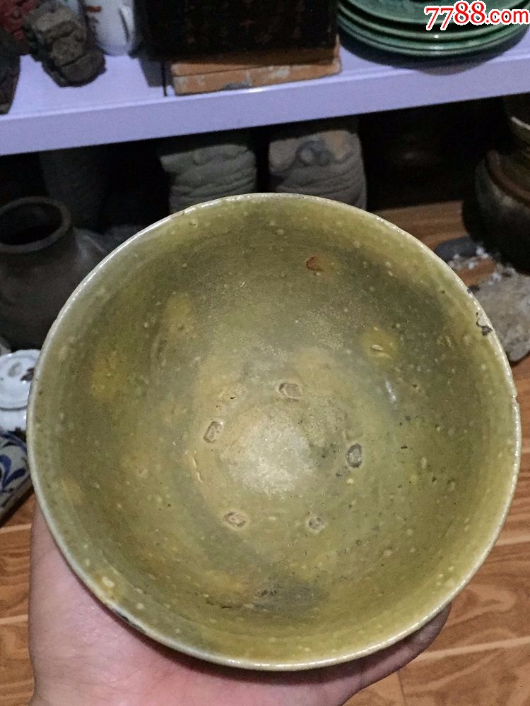 唐代绿釉碗