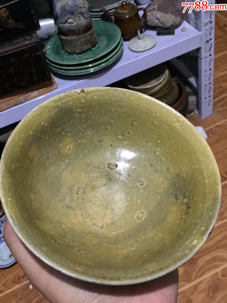 唐代绿釉碗