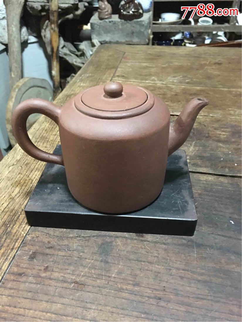 (国家级工艺美术师蒋金凤大师)文*时期制作的五号直形壶