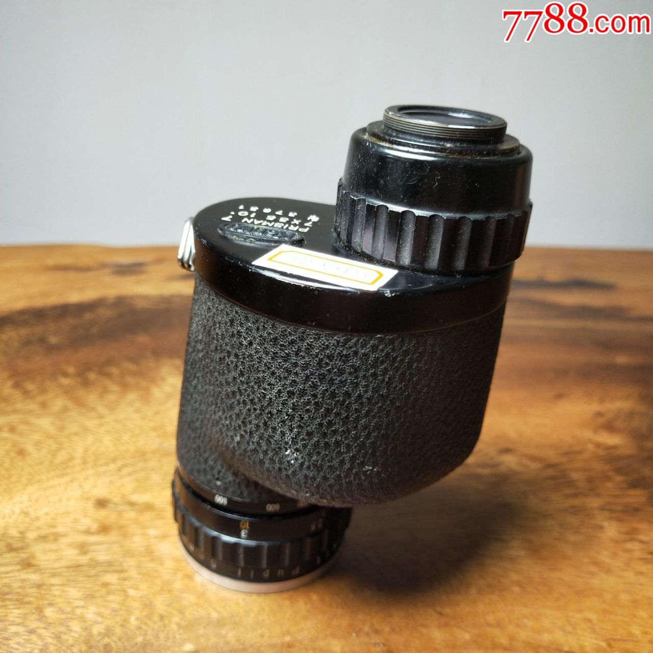 日本老式进口单筒复古手持望远镜7倍35毫米物镜好用