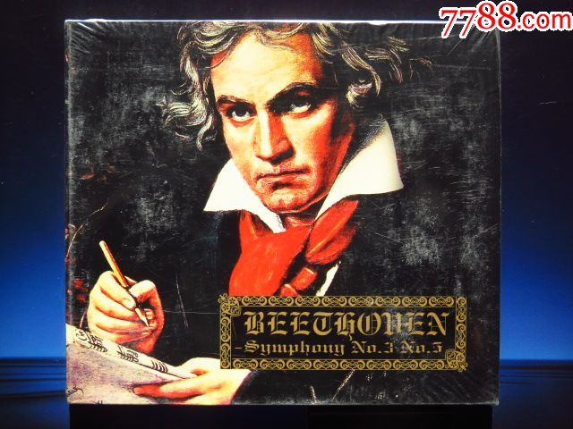 贝多芬英雄命运交响曲CD全新未拆!