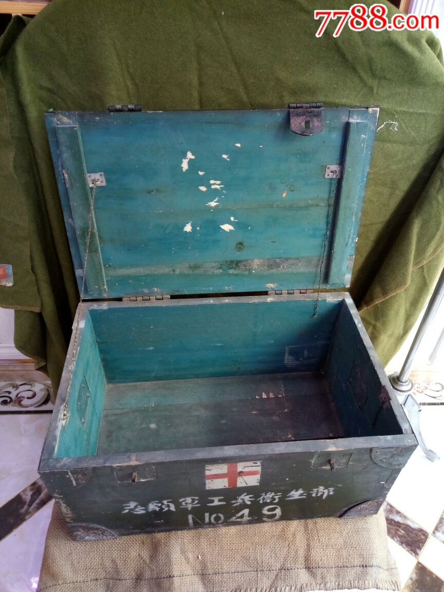 志愿军药箱,抗美援朝老物品