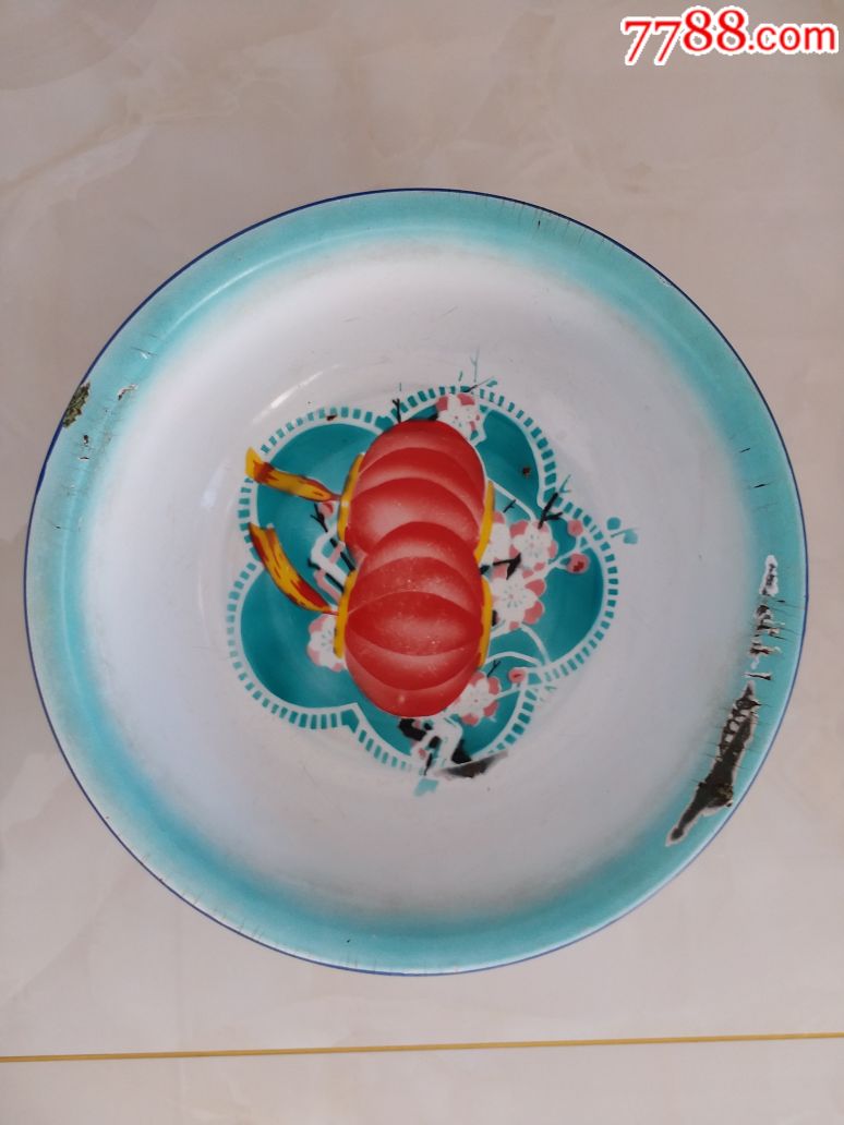 60年代-90年代大搪瓷盆14个合售