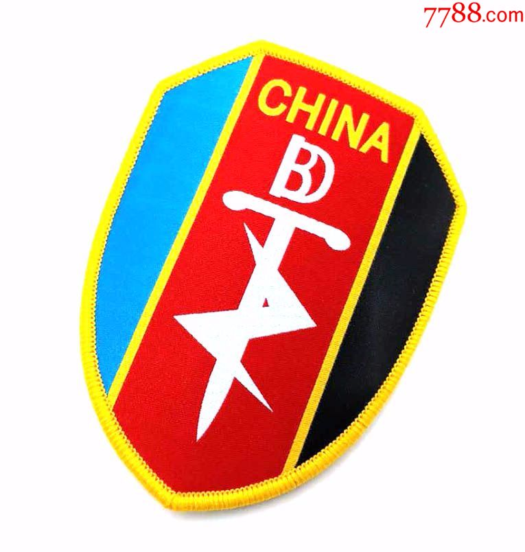 闪电利剑彩色纪念臂章