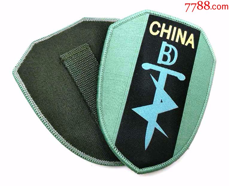 闪电利剑灰绿色纪念臂章