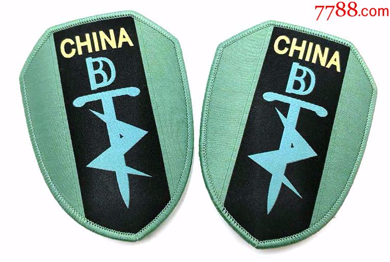 闪电利剑灰绿色纪念臂章