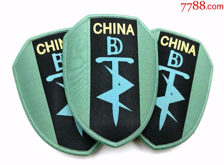 闪电利剑灰绿色纪念臂章