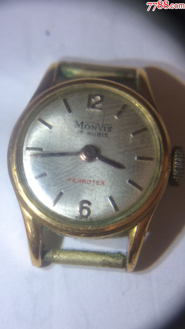 瑞士monvisn女款手卷表