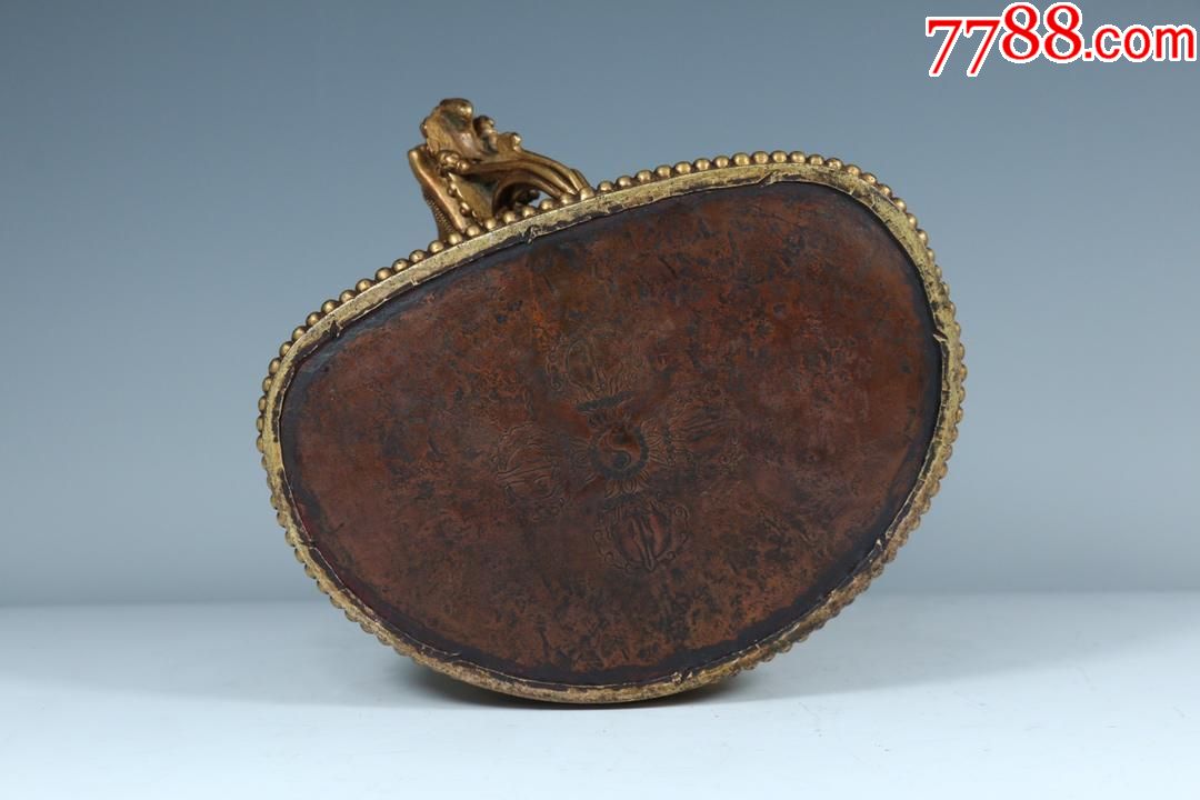 明"大明永乐年施"铜鎏金度母造像-se61940568-铜像/铜佛像-零售-7788