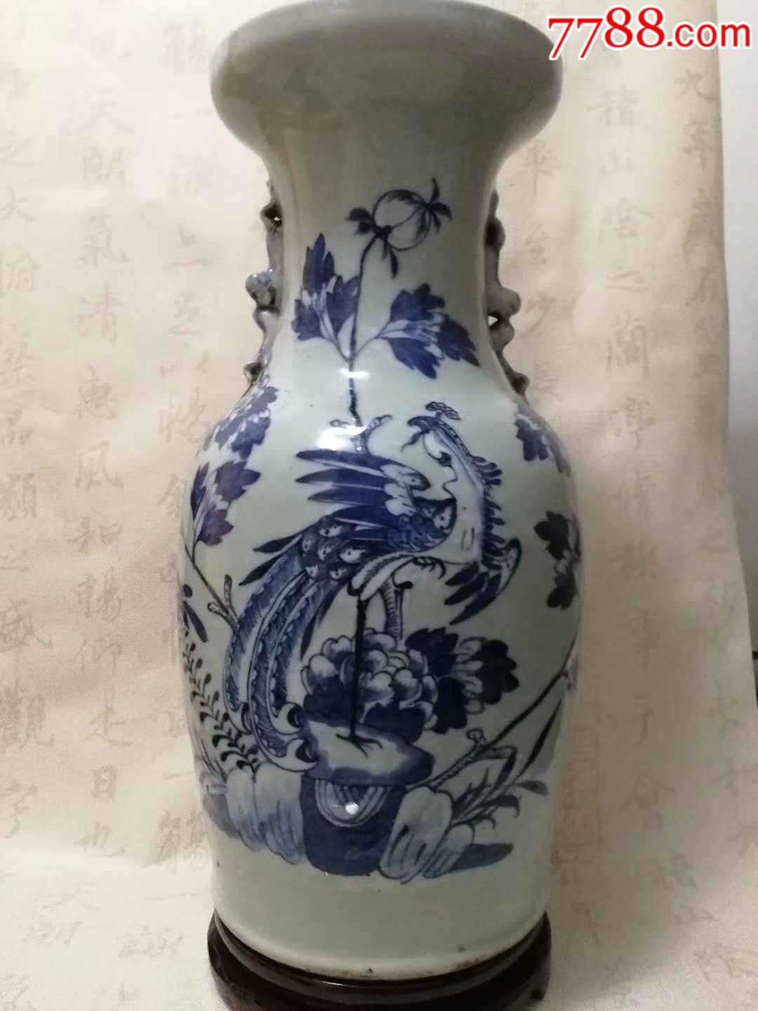 清代嫁妆瓶胆瓶150件豆青