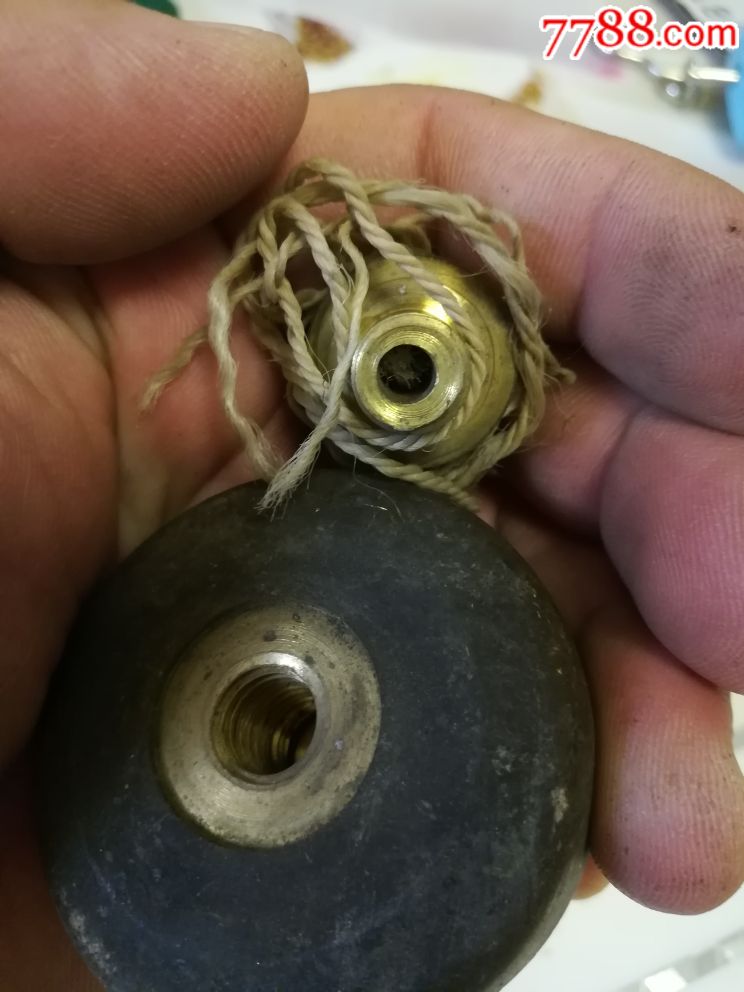 超级美品建国初期纯铜实心大线坠