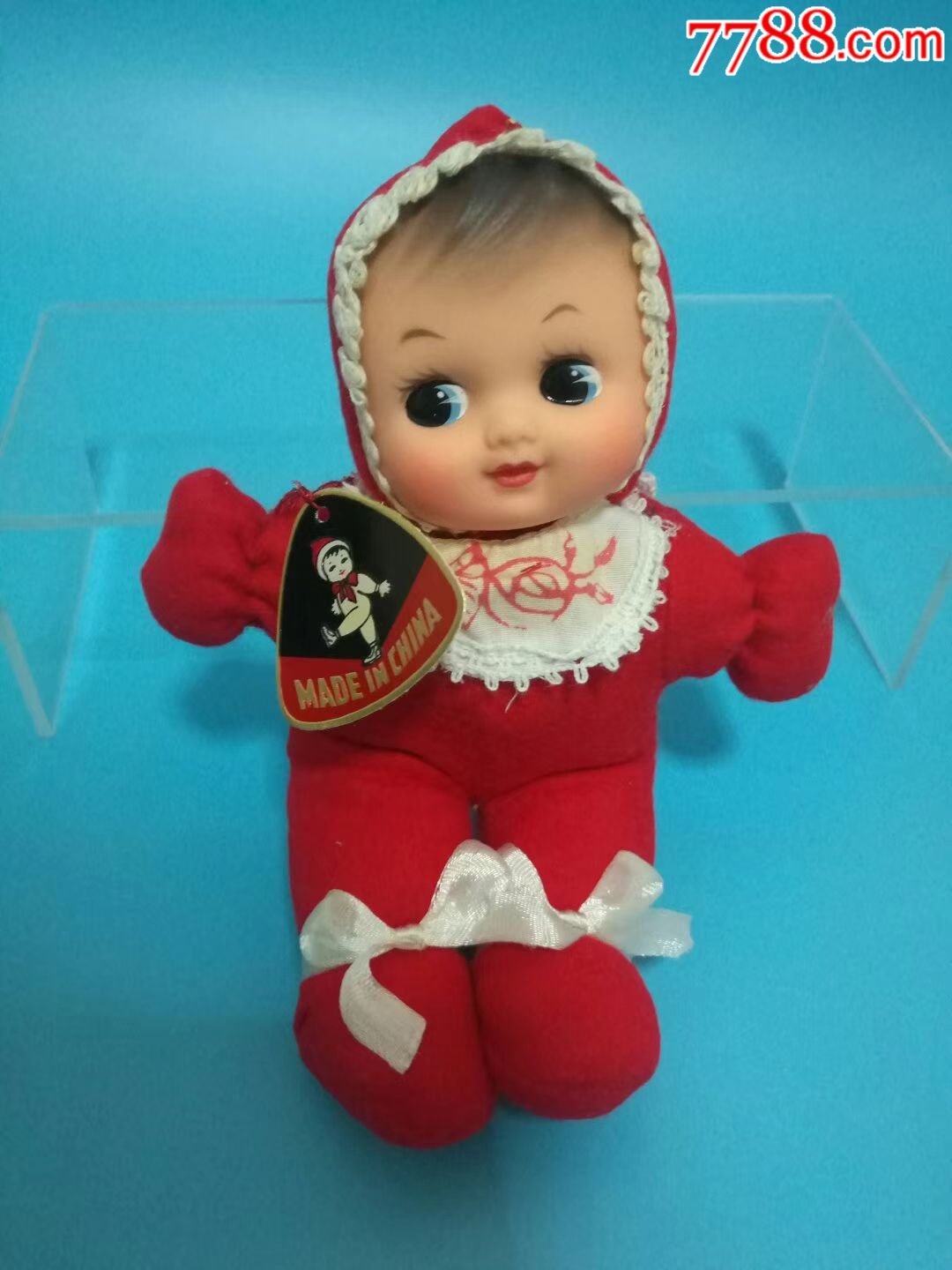 70年代dm老布娃娃---小号红色款