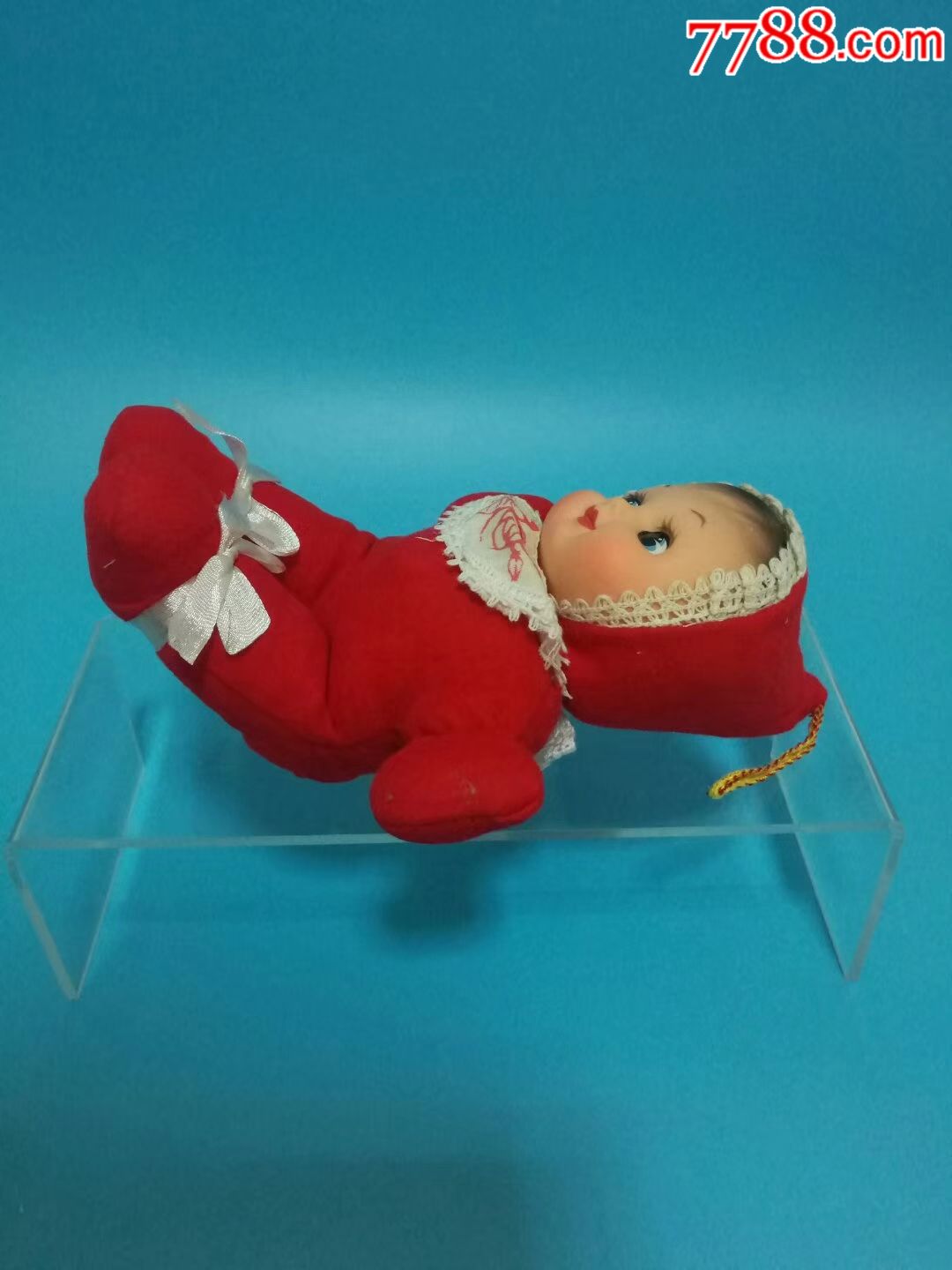 70年代dm老布娃娃---小号红色款