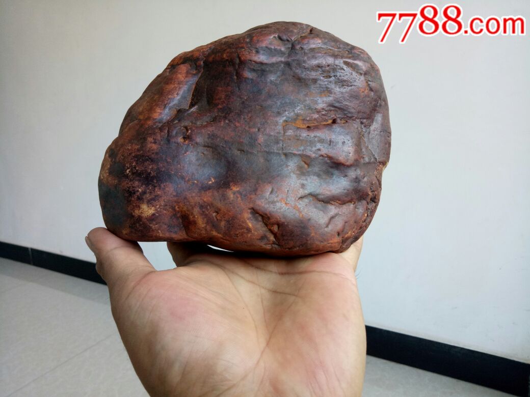 月亮玉化陨石无磁