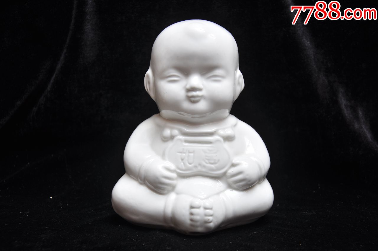 早期陶瓷娃娃储蓄罐