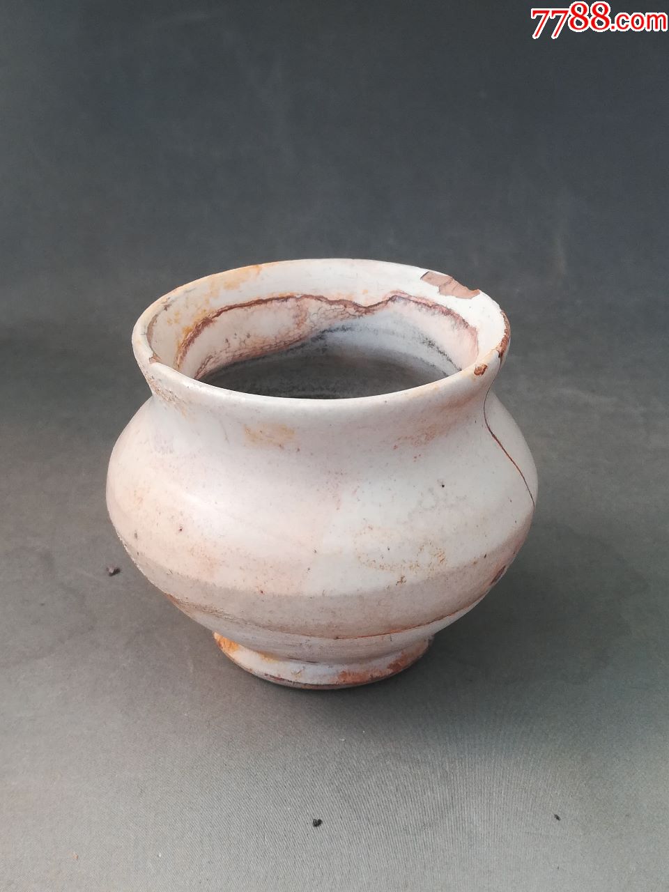 宋代邢窑白釉水盂