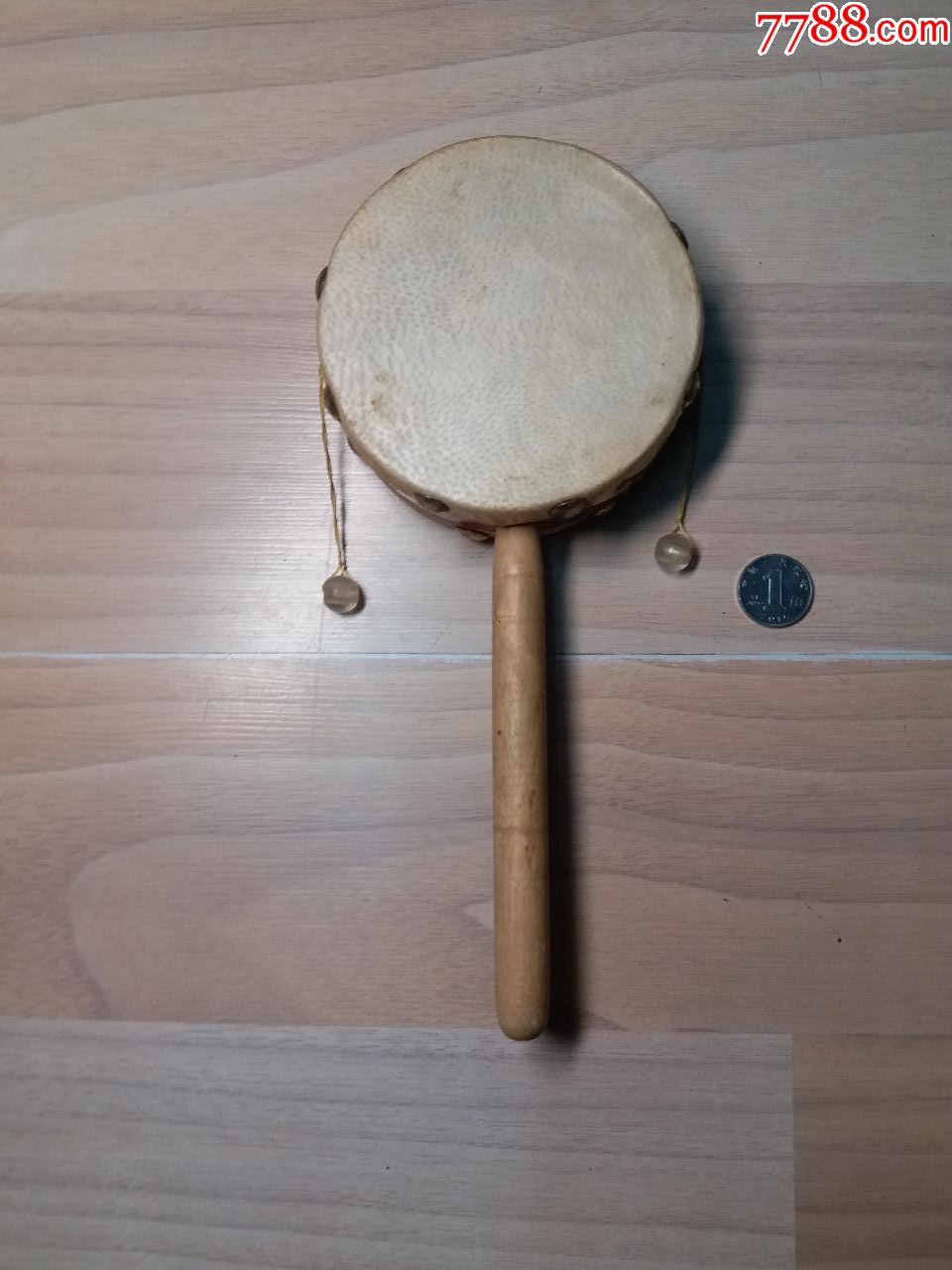 八十年代羊皮拨浪鼓