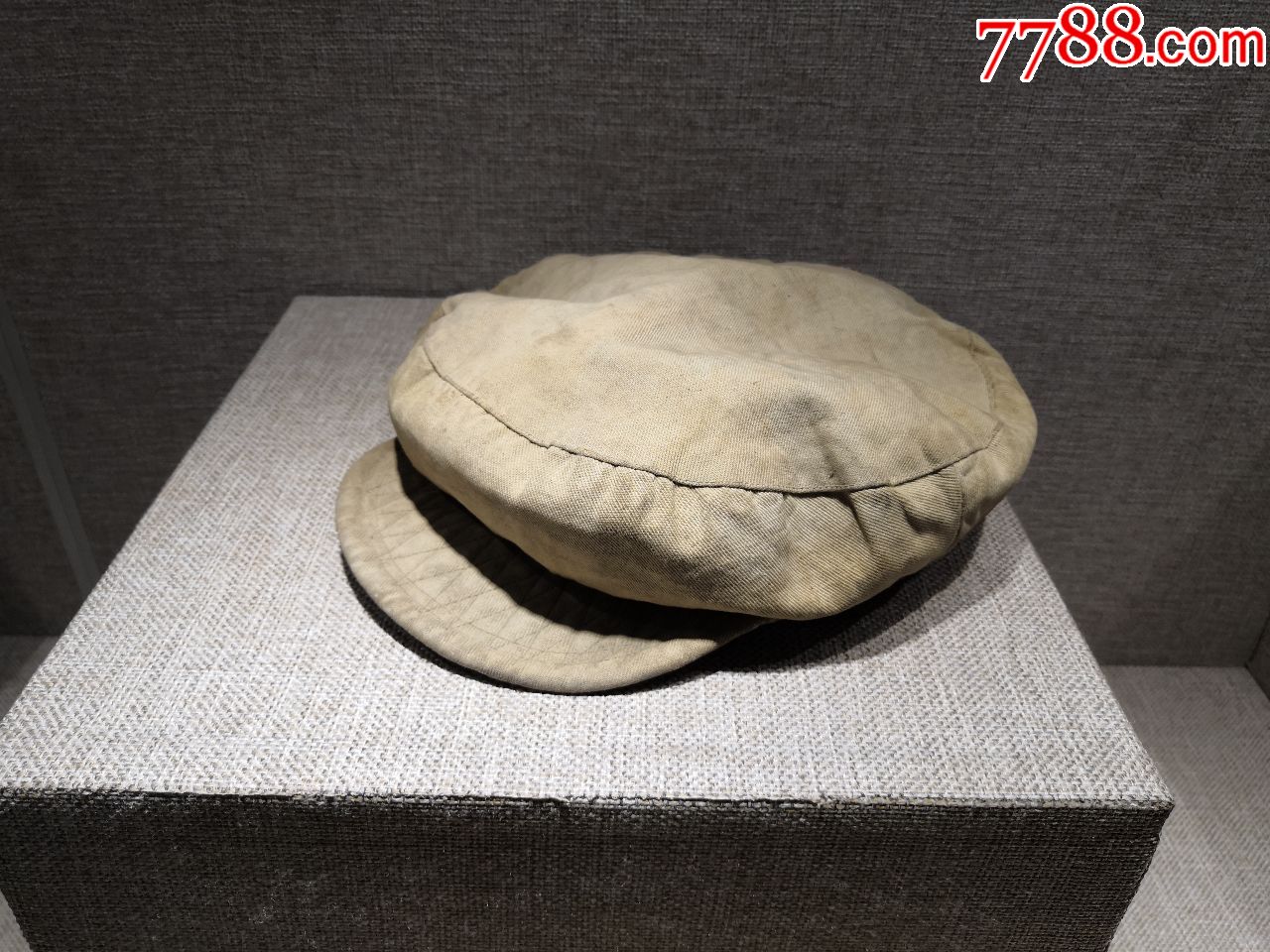 红色收藏50年代解放后军人佩戴的帽子原品包老