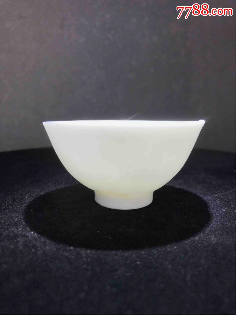 明代德化窑白釉圆口杯素杯茶杯酒杯,单色白瓷_第2张_7788白瓷收藏