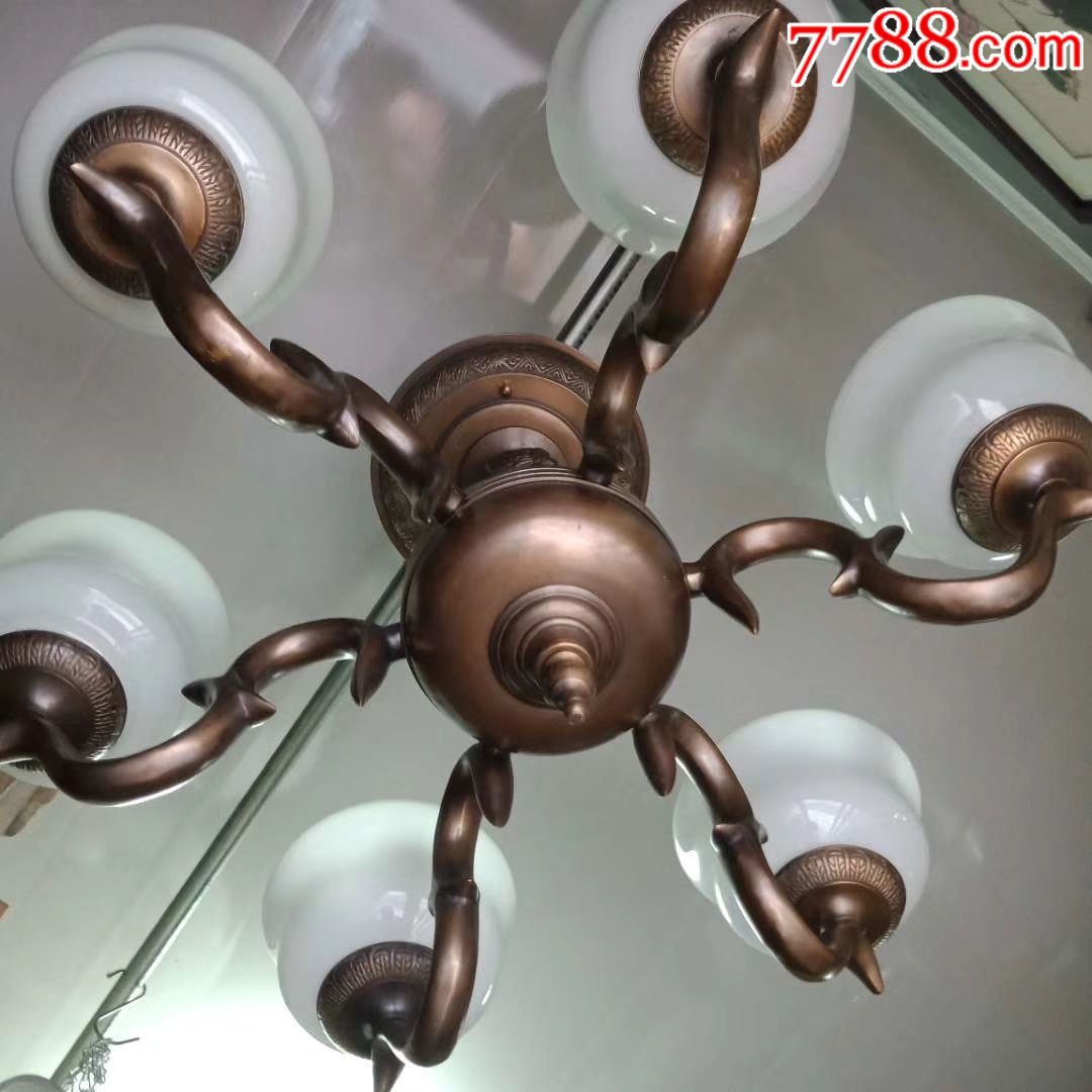 民国老上海吊灯六头老顶灯老灯具