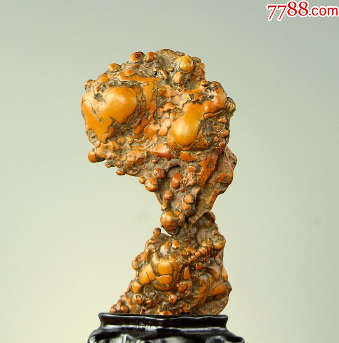 奇石头原石观赏石太湖石灵璧石奇石原石古铜石造型石原石摆件29_价格