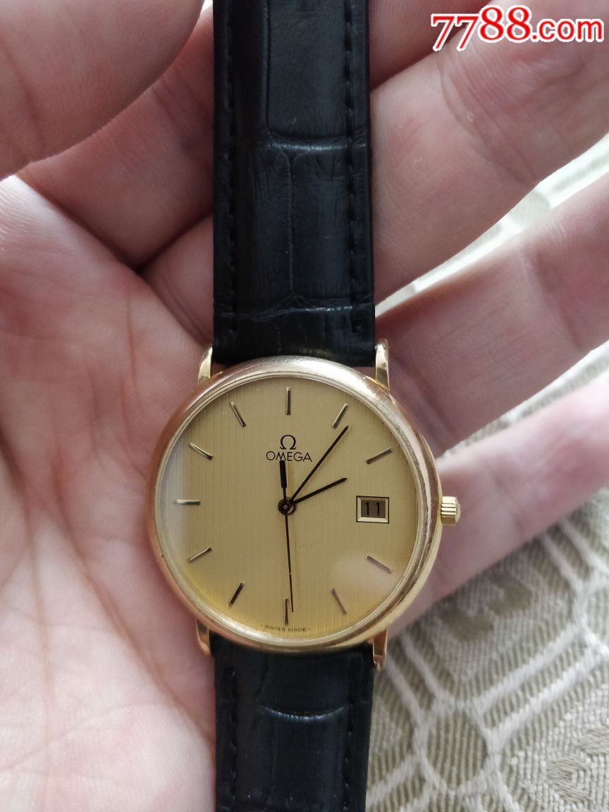 欧米茄蝶飞超薄石英表