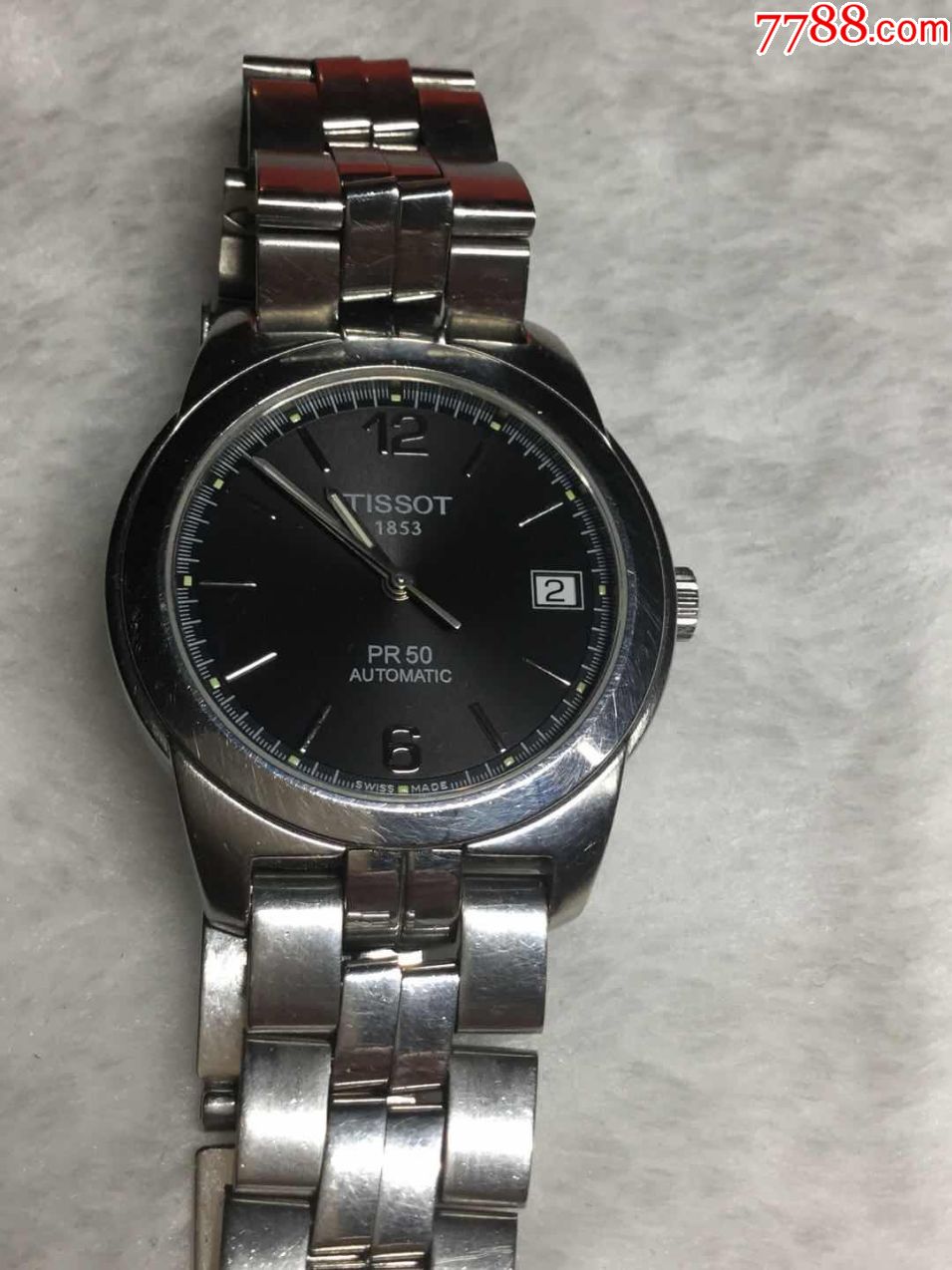 瑞士天梭pr50自动机械男表搭载eta2824-2v8机芯