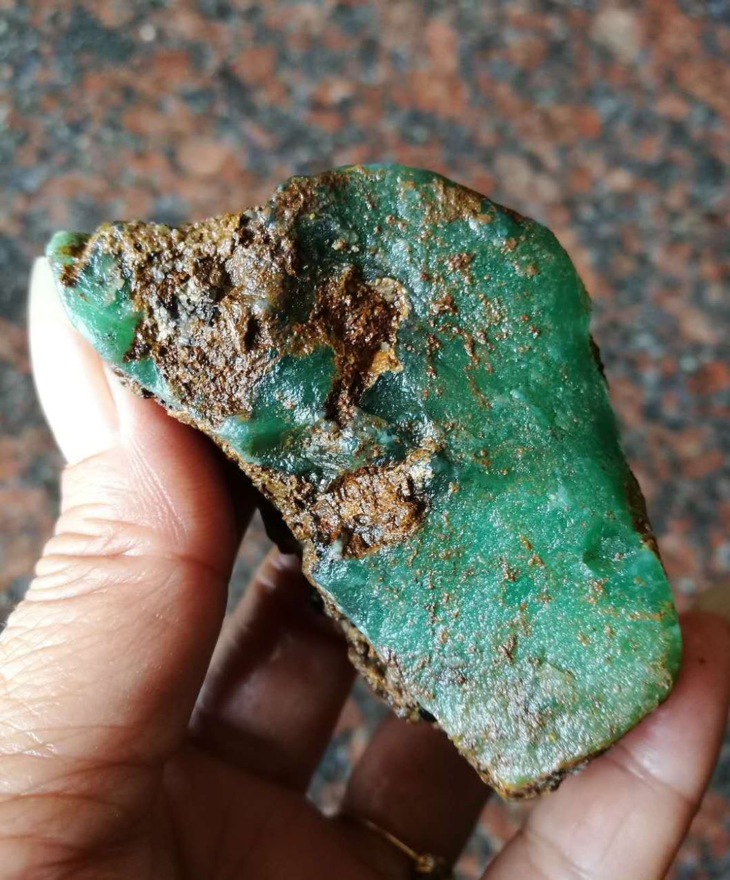 124克雅安帝皇绿_其他玉石/玉器_第2张_7788玉器收藏