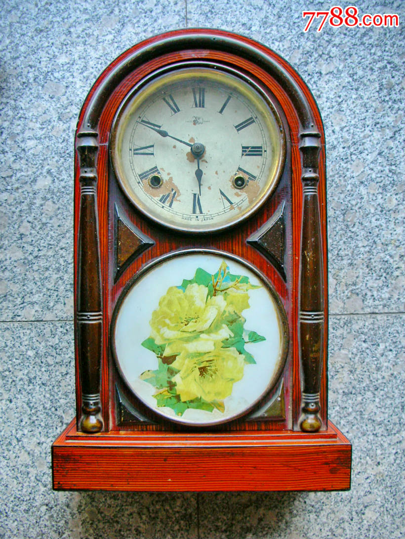 民国象球牌座钟