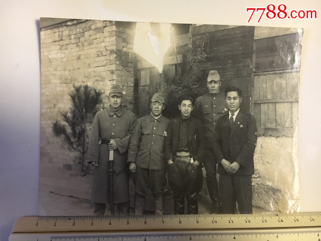 侵华日军照片:日本兵合影