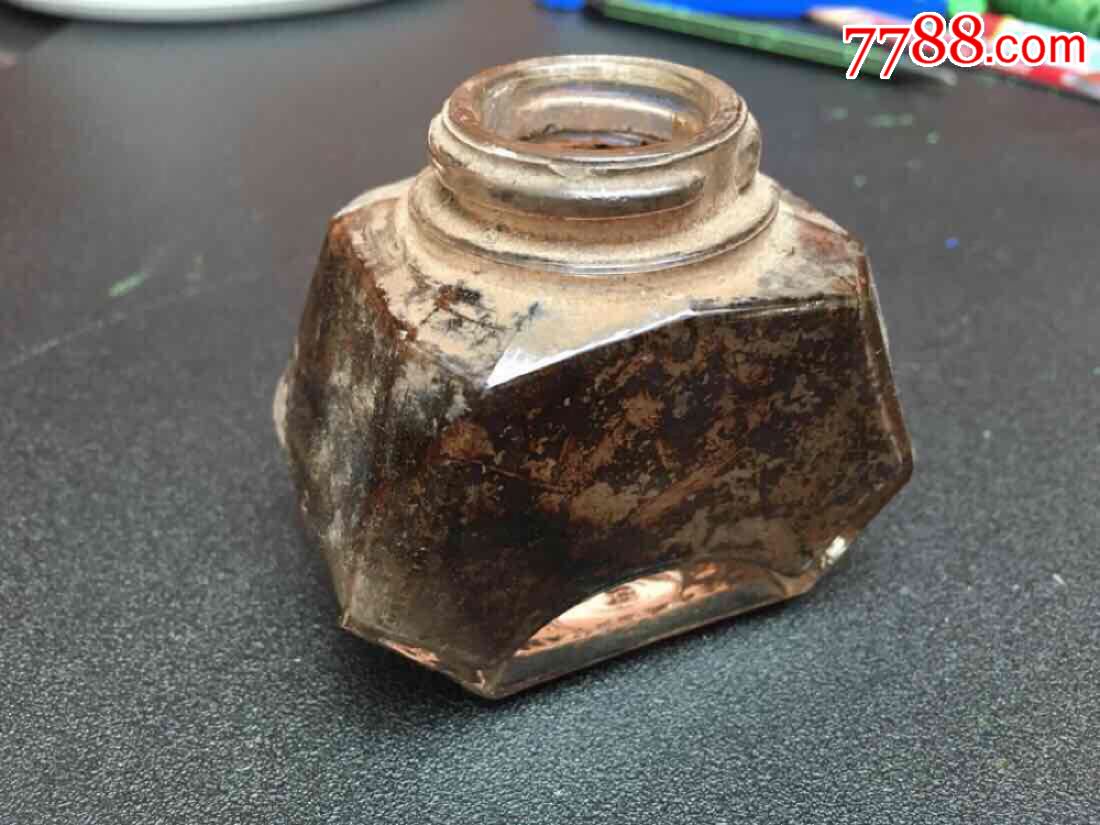 民国时期漂亮的进口老墨水瓶waterman威迪文法国进口少见