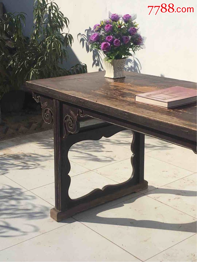 清早期,明式画案,皮壳红润,老辣,居家必备佳品,客厅,书房,画廊之佳品