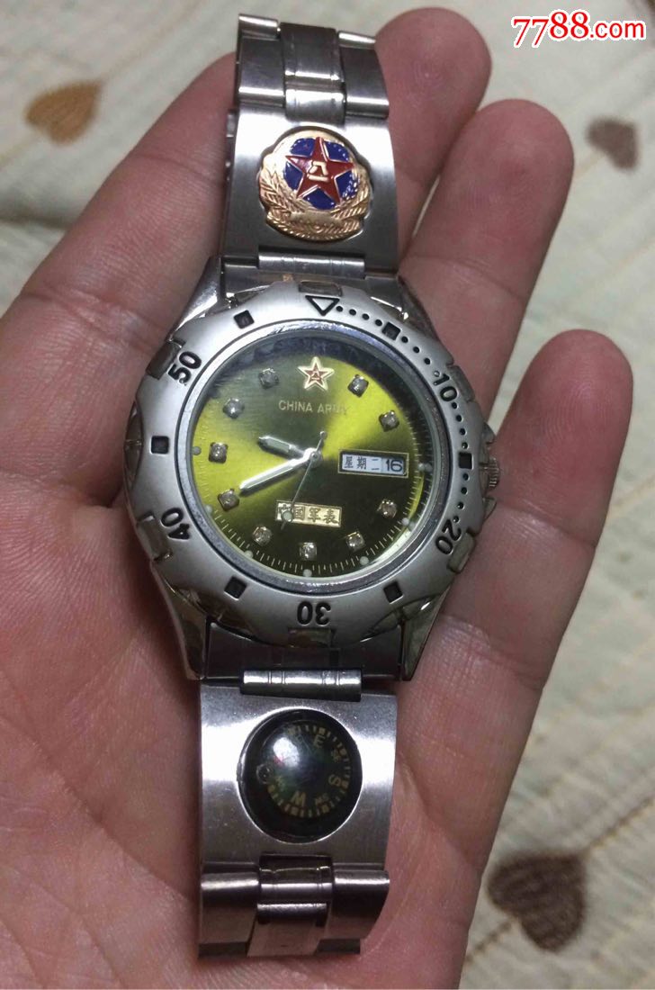 中国解放军表石英表官方颁发正式配发军表