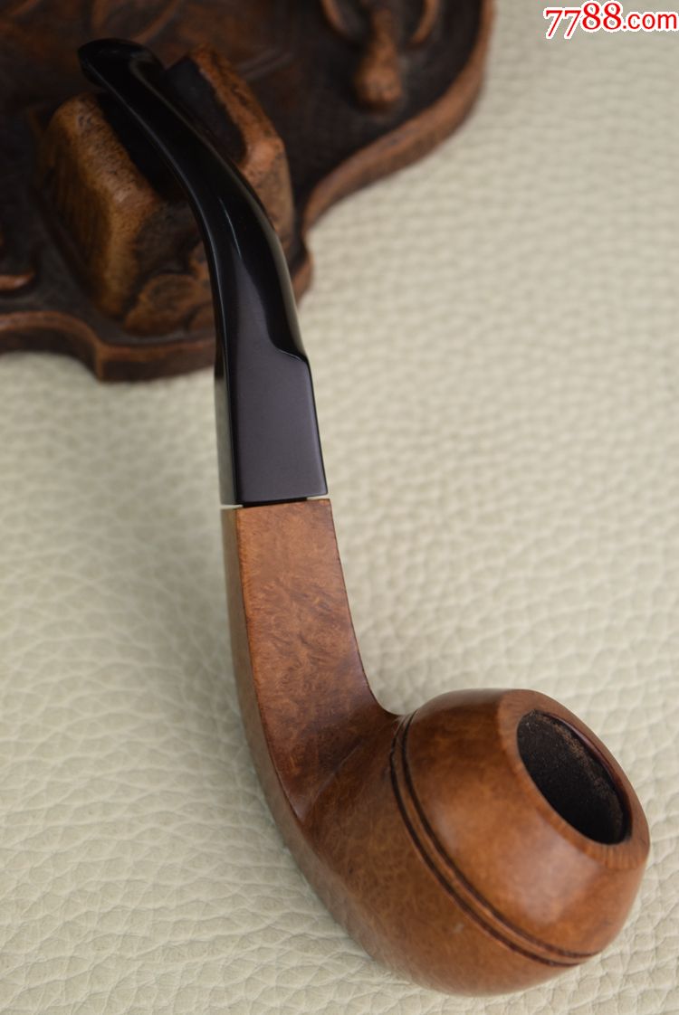 英国古董烟具收藏品bruyere石楠根二手烟斗老烟斗bulldog另赠一只
