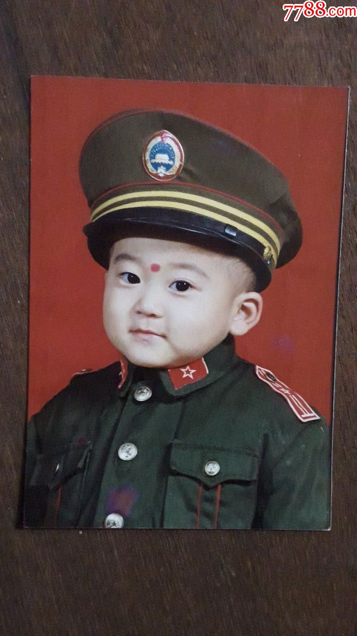 彩色照片个人照小孩