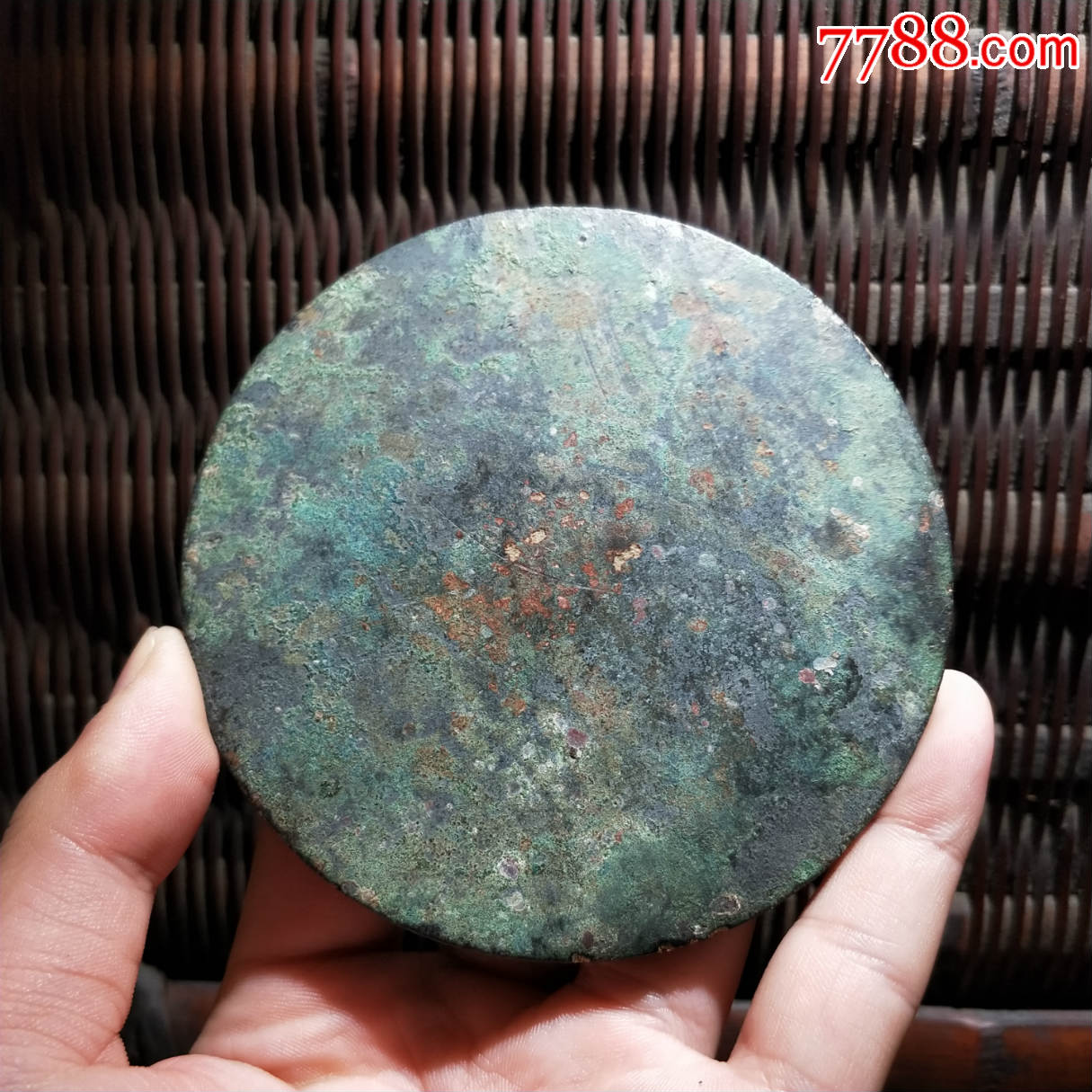 明代一品当朝铜镜文字镜吉语镜明镜古玩收藏