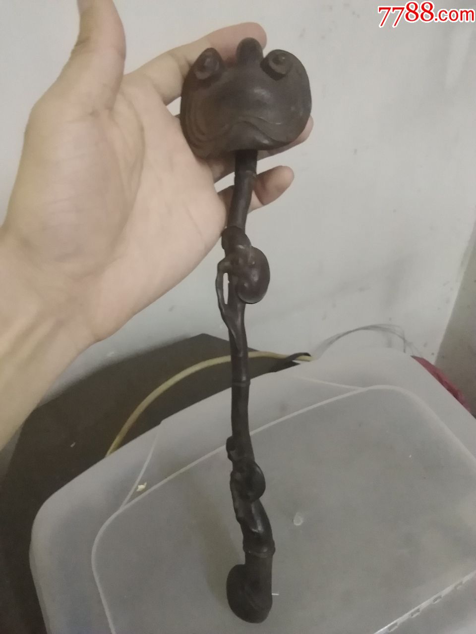 木雕如意摆件_木雕摆件_古玩城风城【7788商城】