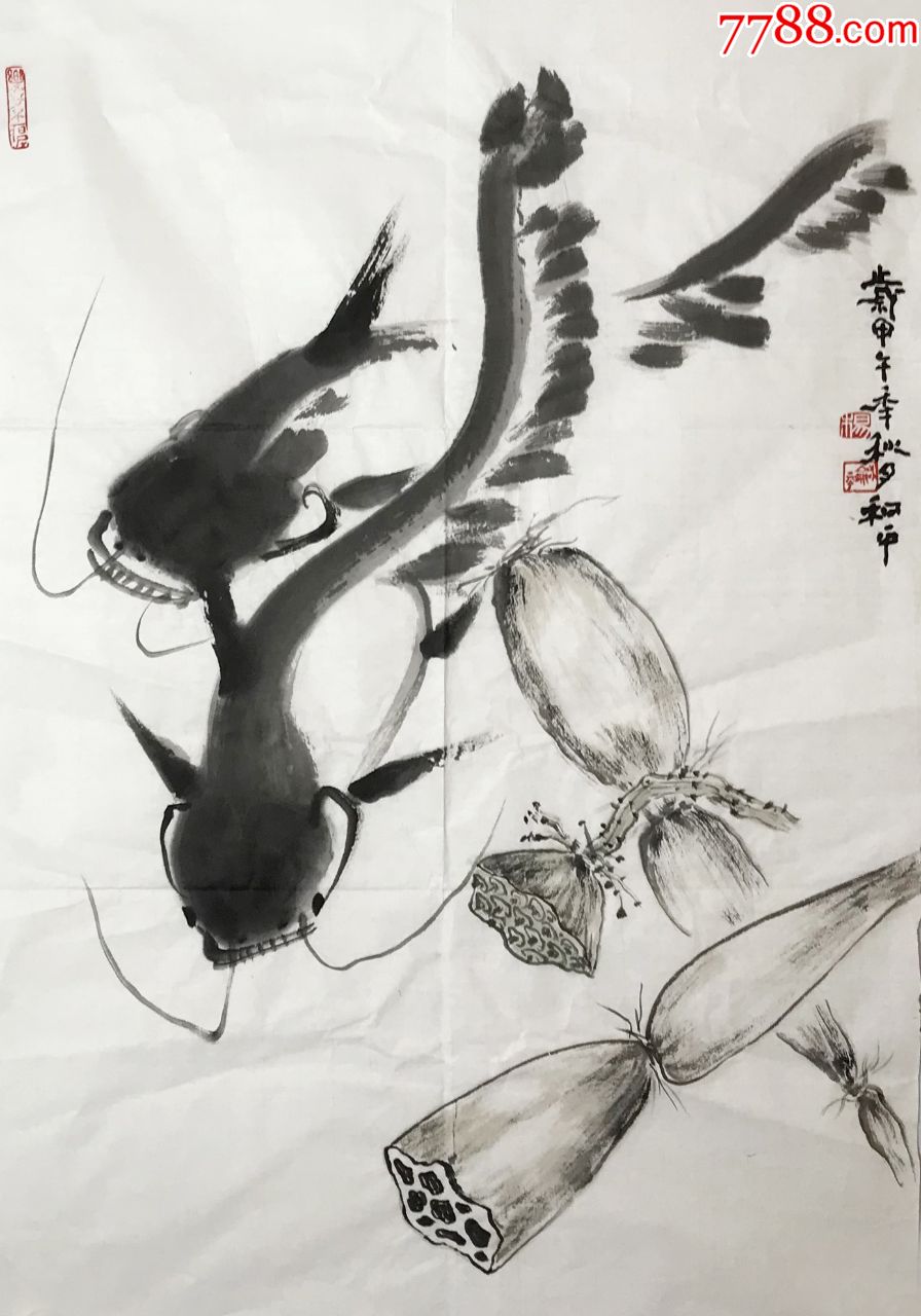 【特价【来自本人,保真】杨和平中国人民大学艺术学院画家花鸟画37