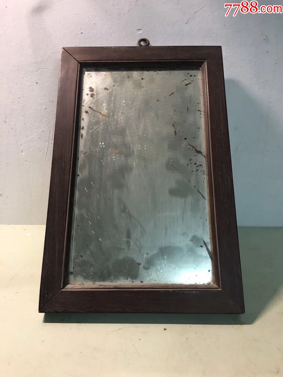 民国老红木镜子