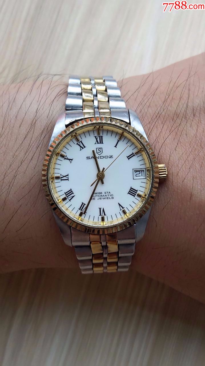 瑞士山度士自动机械表