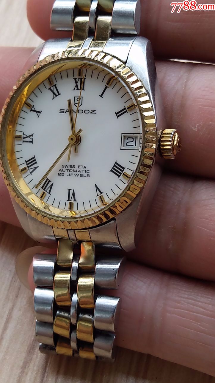 瑞士山度士自动机械表