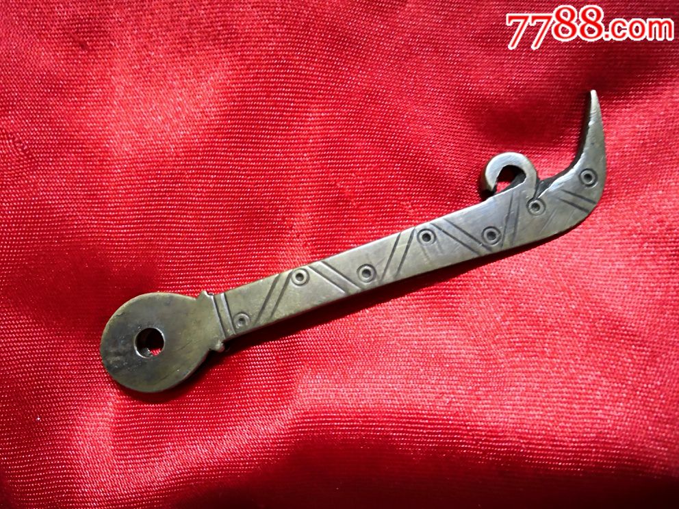 老针线拔子小铜件