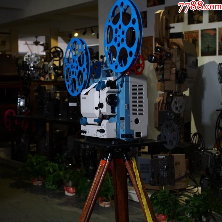 怀旧老电影日本古董北辰sc21016毫米老式电影放映机功能正常