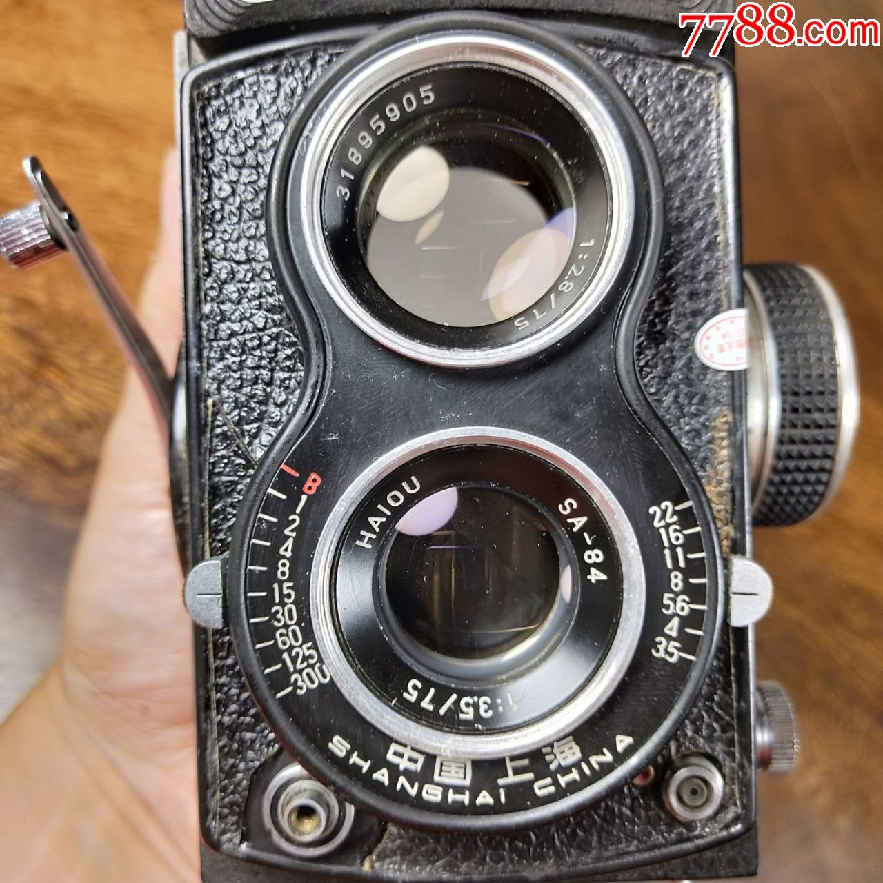 1970S国产古董海鸥4A老式机械双反120胶片相机手摇卷片快门工作-双反相机-7788收藏__收藏热线