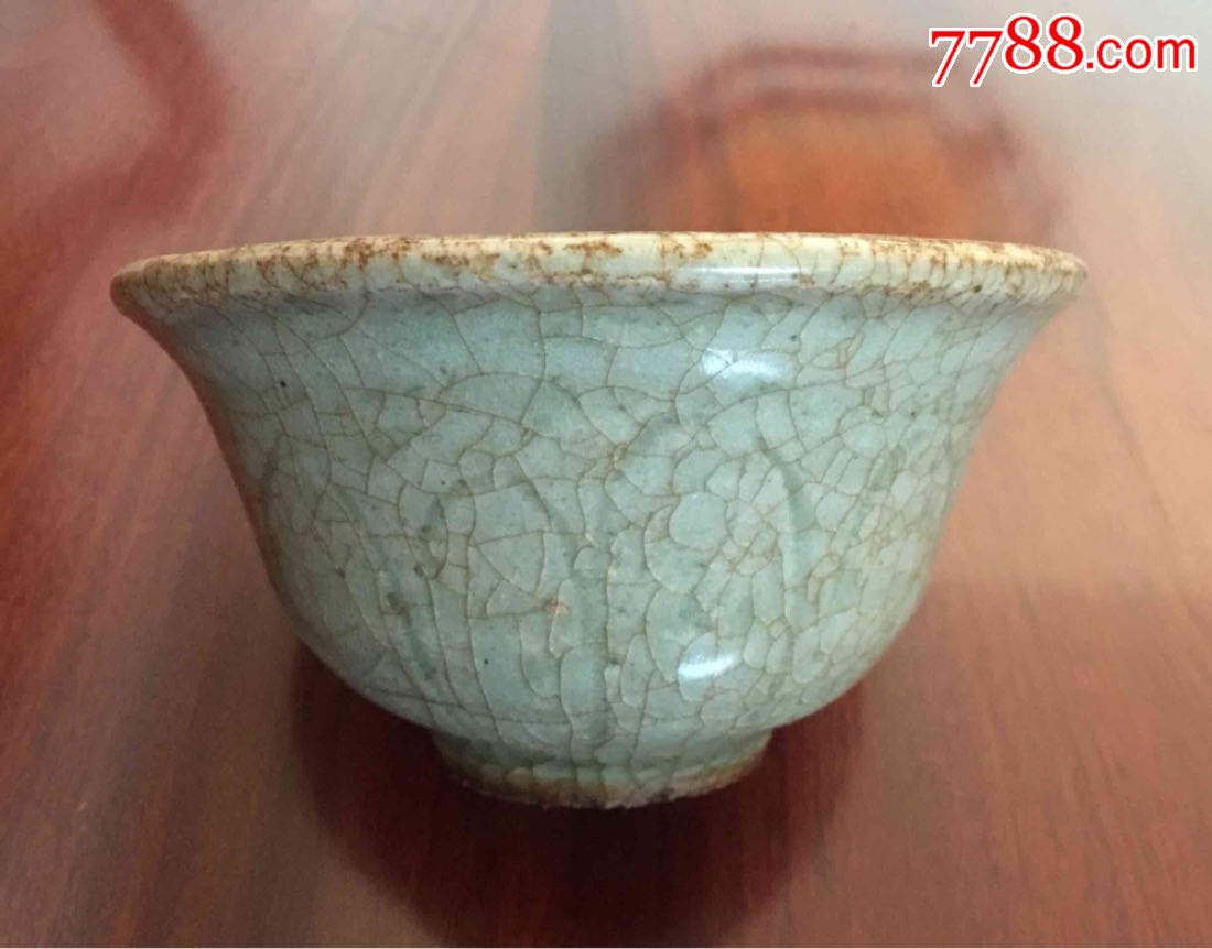 龙泉窑玻璃釉杯_青瓷/秘色瓷【银河古玩】_第2张_7788瓷器