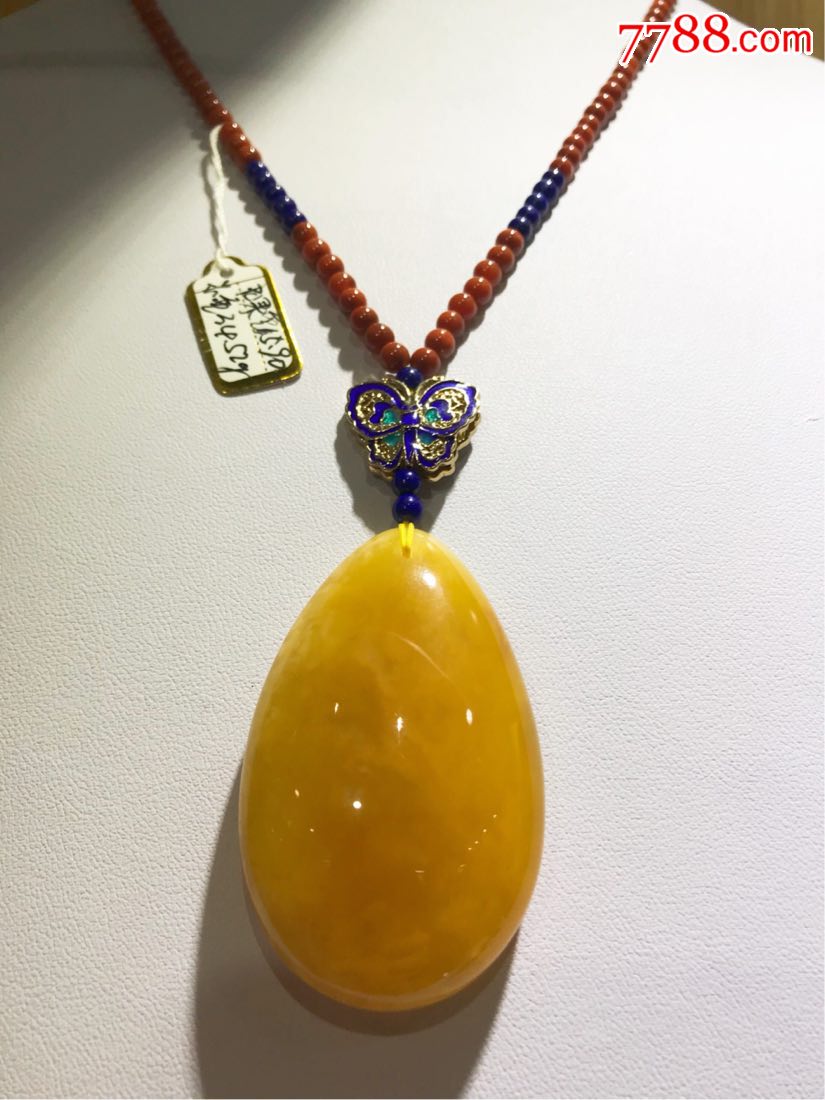蜜蜡吊坠_价格6365元【信德缘琥珀首饰店】_第1张_7788商城__七七八八